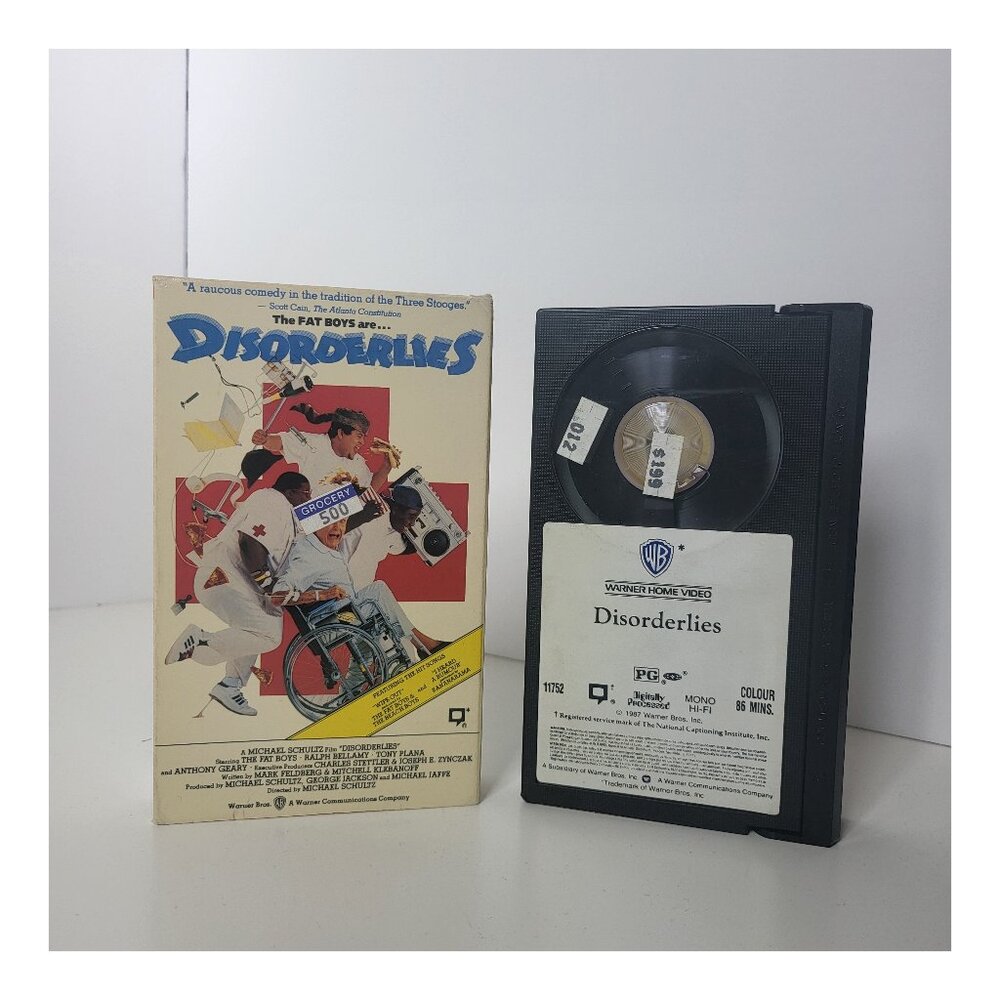 Disorderlies BETA Tape Betamax (Not VHS) The Fat Boys